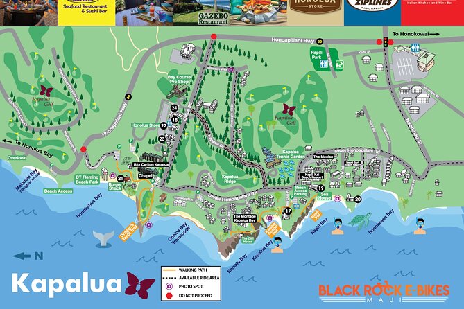 West Maui: Self-Guided E-Bike Kapalua Jungle Adventure Tour - How the time works: about 5 hours on a self-guided loop